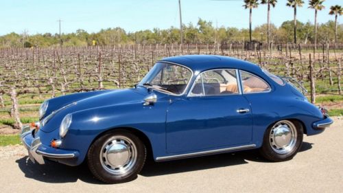 Coa documented 356c fctry sunroof coupe #match garaged solid excellent body gaps