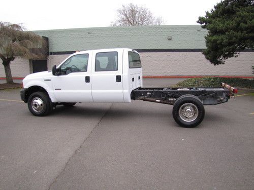 2005 ford f-350 4x4  diesel - super duty crew cab &amp; chassis - 176" w.b.