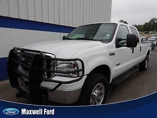 06 f350 crew cab xlt fx4, 6.0l diesel, auto, cloth, pwr equip, clean 1 owner!