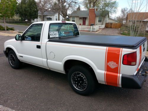 1996 96 harley davidson s-10 custom 2wd shortbed truck 4cyl 5 speed 58k miles