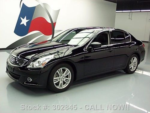 2011 infiniti g37 journey sedan premium sunroof nav 37k texas direct auto