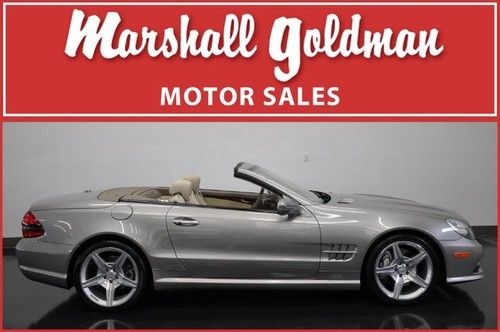 2009 mercedes benz sl550 in pewter 17900 miles premium 1 keyless go