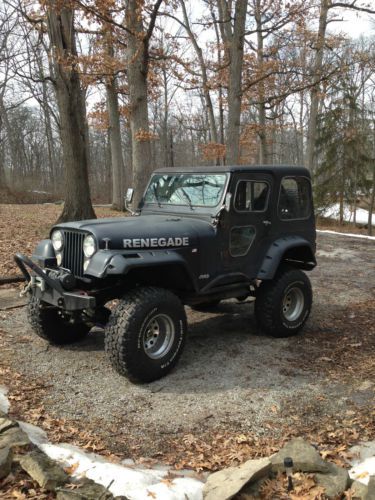 1974 jeep cj5 renegade amc 360 motor