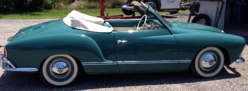 Beautiful karman ghia convertible for sale