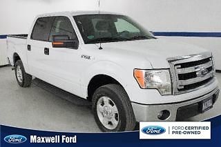 13 ford f150 4x2 crew cab xlt certified preowned, clean carfax, we finance!