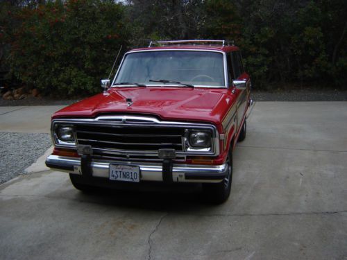 Grand wagoneer 4wd 1988 jeep / wagoneer