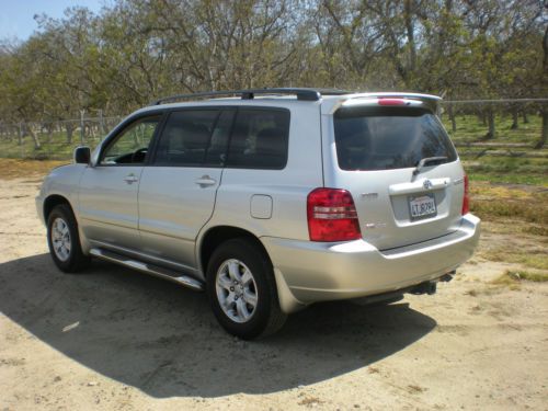 2001 toyota highlander v6 4x4 one owner-clean car fax!  new tires!  great car!!