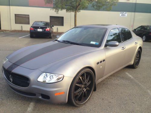 2007 maserati quattroporte sport gt sedan 4-door 4.2l