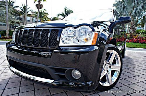 2006 jeep grand cherokee srt-8 srt8 navigation 425hp beast 20" rims clean carfax