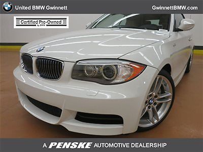 135i 1 series low miles 2 dr convertible automatic gasoline 3.0l straight 6 cyl