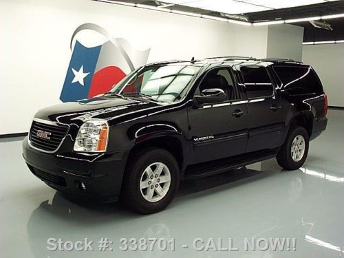 2013 gmc yukon xl slt 1500 4x4 htd leather rear cam 34k texas direct auto