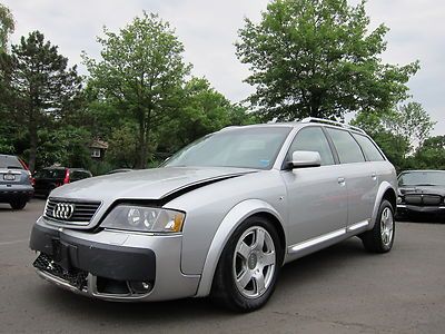 Audi allroad 2005 collision damage - salvage repairable