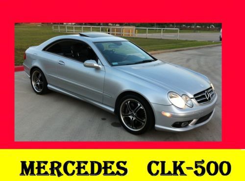 2005 mercedes clk500 clk-500 clk class v8 amg package 2dr coupe