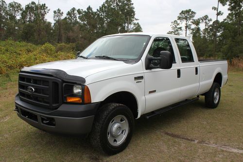 2006 ford f-350 turbo diesel 4x4 xl crew cab super duty ~!~make me an offer~!~