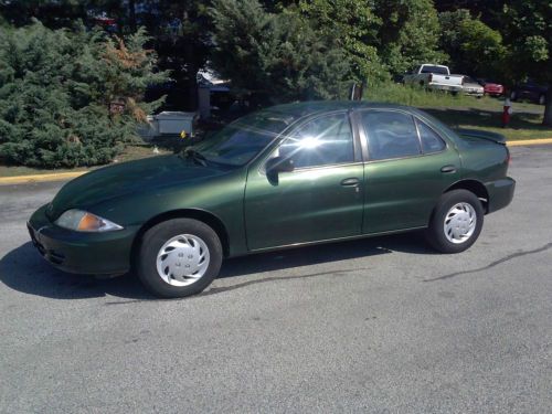 2001 chevrolet cavalier base sedan--only 93k miles--gas saver--runs great!