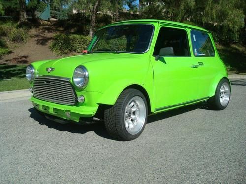 1971 morris mini vtec street legal race car!