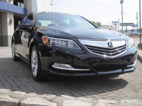 2014 acura rlx w/ navigation black/black