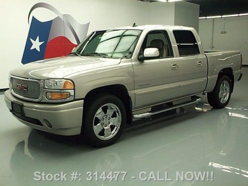 2006 gmc sierra denali crew awd vortecmax 20&#034; wheels!! texas direct auto