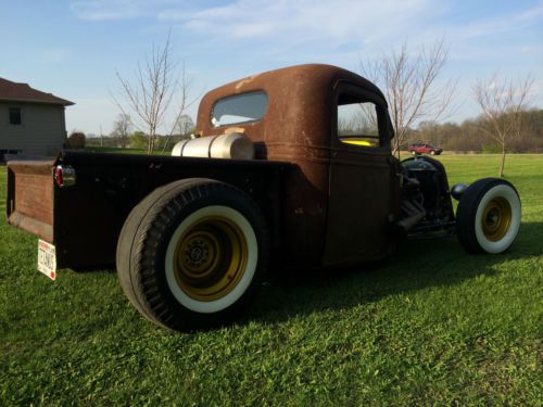 1937 Chevy Pick Up Rat Rod Model A Duece Hot Rod Traditional Custom SCTA, image 2