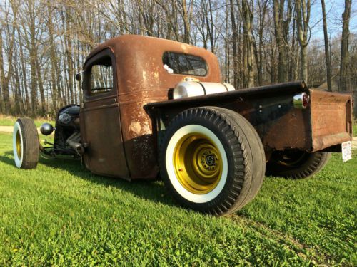 1937 Chevy Pick Up Rat Rod Model A Duece Hot Rod Traditional Custom SCTA, image 3