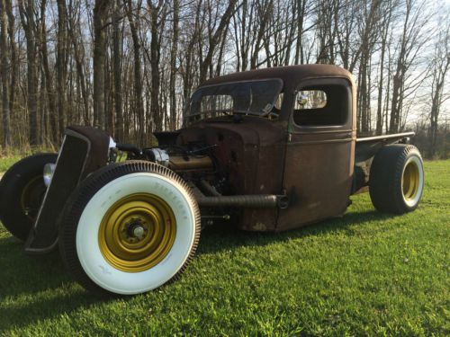 1937 Chevy Pick Up Rat Rod Model A Duece Hot Rod Traditional Custom SCTA, image 4