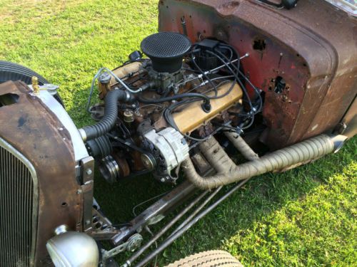 1937 Chevy Pick Up Rat Rod Model A Duece Hot Rod Traditional Custom SCTA, image 5