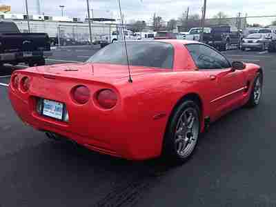2004 CHEVROLET CORVETTE C5 Z06 LS6 405HP MANUAL TORCH RED BLACK JOE 281-323-3305, US $26,999.00, image 6