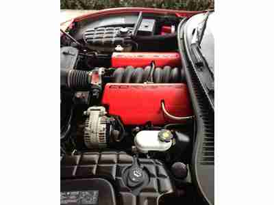 2004 CHEVROLET CORVETTE C5 Z06 LS6 405HP MANUAL TORCH RED BLACK JOE 281-323-3305, US $26,999.00, image 21
