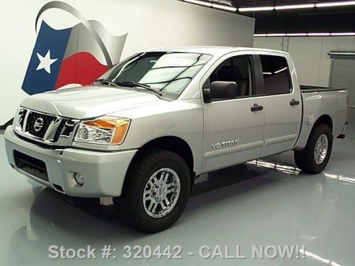 2011 nissan titan sv crew cab leather navigation 44k mi texas direct auto