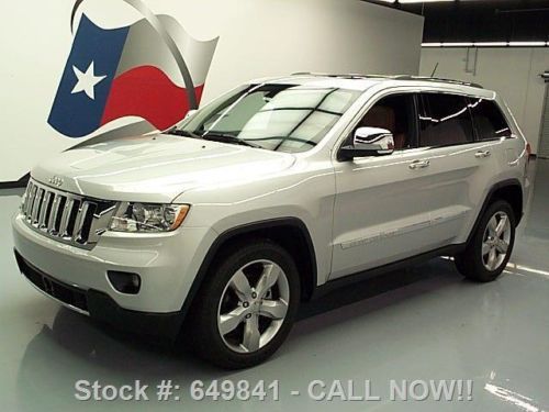 2011 jeep grand cheroke overland hemi sunroof nav 17k texas direct auto