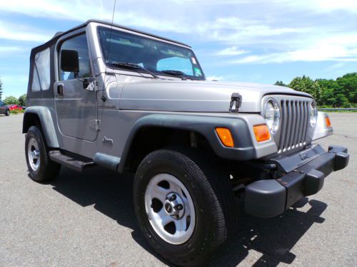 4x4 - soft top - automatic - a/c - 118k miles - runs great! - no reserve auction