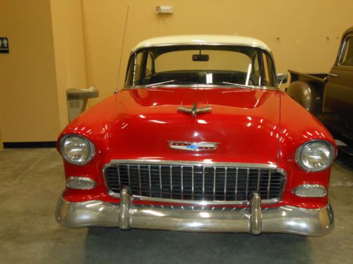 1955 Chevrolet Bel Air 2 door Post sedan, image 17