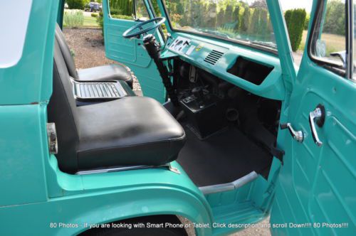 1961 Ford Falcon Econline Van Pickup 250 I6 AT "Rocko" NICE Driver Rat Rod E100, image 5