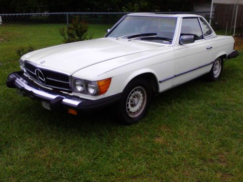 1980 mercedes-benz 450sl base convertible 2-door 4.5l