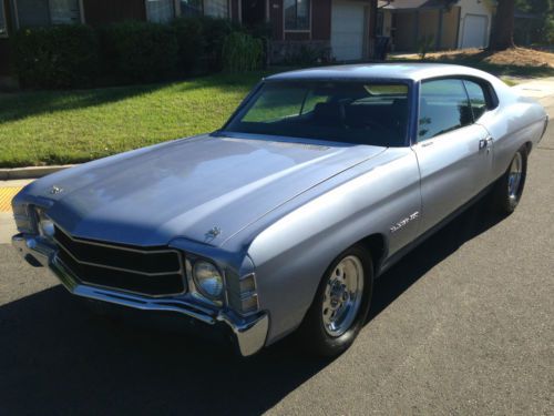 1971 chevelle malibu new paint nice parts fast street driven car