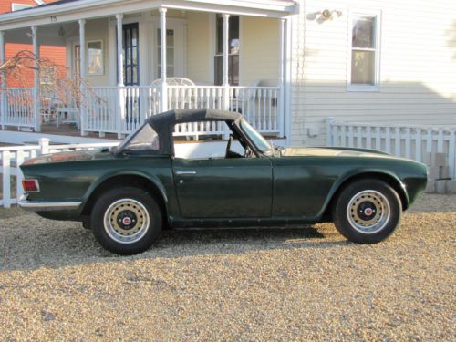 1971 tr6, 85% done, all parts included....runs like stock. many extra parts.