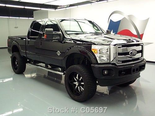 2011 FORD F-250 LARIAT CREW DIESEL FX4 4X4 LIFT NAV 68K TEXAS DIRECT AUTO, US $39,980.00, image 3