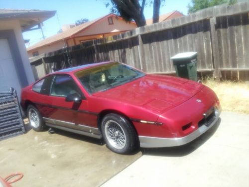 1987 pontiac fiero gt coupe 2-door 2.8l perfect base for kit car no rust