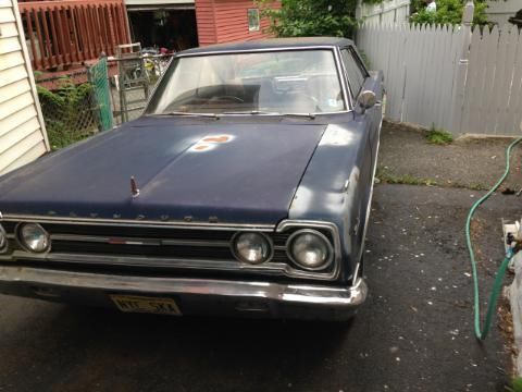 1967 plymouth satellite,original 383- 4 speed car,numbers matching