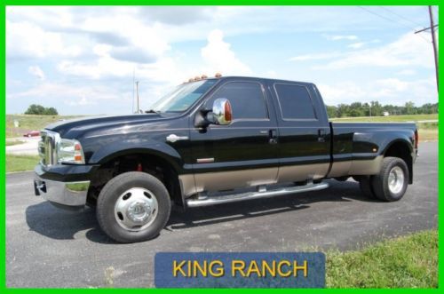 2006 lariat used turbo v8 moonroof king ranch crew low miles 4x4 dually clean