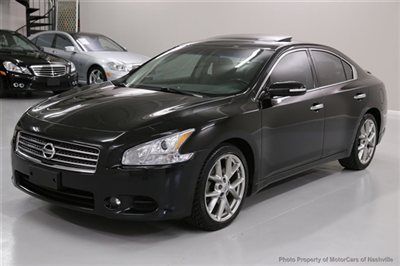 7-days *no reserve* '10 maxima sv sport pkg nav tv/dvd bose sound carfax 1-owner