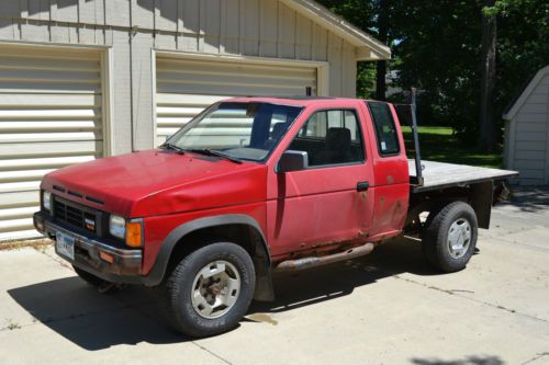1987 nissan truck d21 v6 4wd manual running