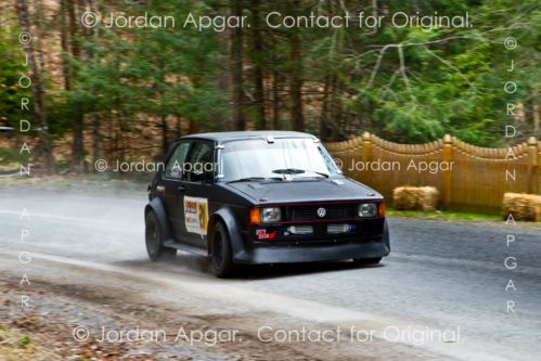 1984 vw rabbit gti tarmac rally / track / race car with 1.8t swap nasa cage etc