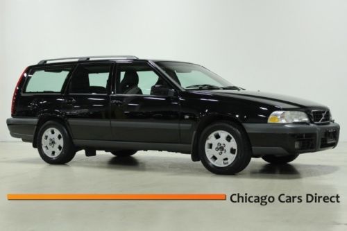 00 v70 xc70 awd wagon only 40k miles touring sunroof leather booster cushion one