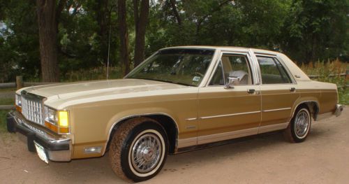 Estate sale 1 owner 1983 ford ltd crown victoria 4 dr 84k org * free shipping *
