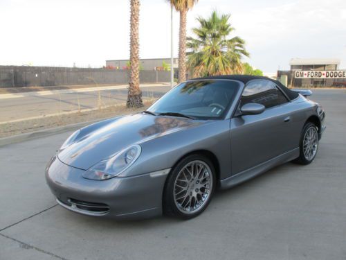 2001 porsche carrera 911 convertible project theft rebuildabe low reserve 01 996