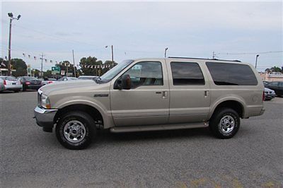 2004 ford excursion diesel 4wd we finance clean car fax  egr valve and cooler