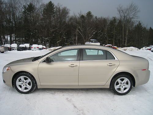 2011 chevy malibu ls sedan salvage repairable title project no reserve