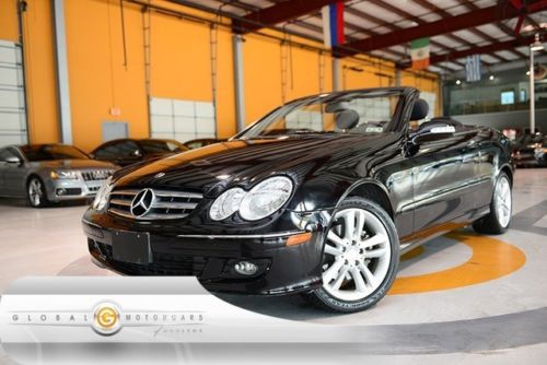 08 mercedes clk350 cabriolet harman kardon navigation heated seats 40k