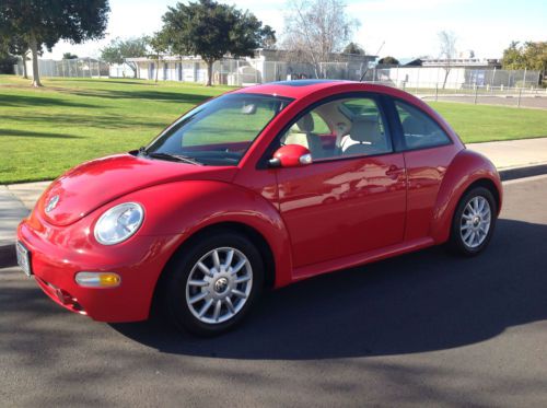 Volkswagen beetle gls, 2004, 22k miles!! like new! one owner